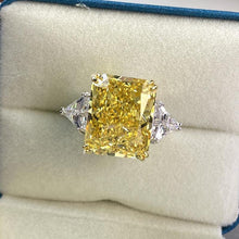 Load image into Gallery viewer, 100% 925 Sterling Silver Luxury 13*16mm Topaz High Carbon - Sophornlilly