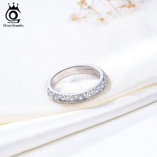 Load image into Gallery viewer, JEWELS Genuine 925 Sterling Silver Rings for Women Platinum