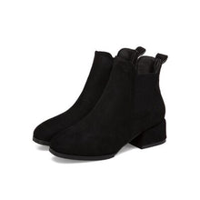 Load image into Gallery viewer, Women&#39;s Thick With Boots Low Tube Suede
