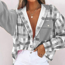 Load image into Gallery viewer, Long Sleeve Multicolor Plaid Shirt