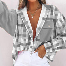 Load image into Gallery viewer, Long Sleeve Multicolor Plaid Shirt