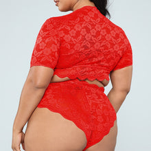 Load image into Gallery viewer, Ohyeahlover Women 5XL Underwear Lingerie Set Plus Size Lace Lenceria
