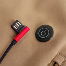 Load image into Gallery viewer, Outdoor Winter Electric Heating Jacket USB Charge Men Women Heated