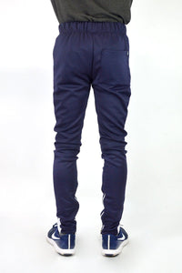 HOLDAY TRACK PANTS- NAVY/ WHITE