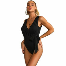 Load image into Gallery viewer, summer top new Sexy Black Bodysuits women wear solid - Sophornlilly