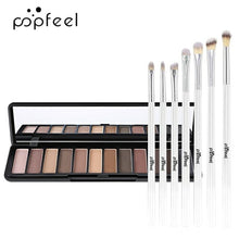 Load image into Gallery viewer, 12 Colors Nude Eyeshadow Makeup Palette   Shimmer Matte