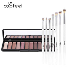 Load image into Gallery viewer, 12 Colors Nude Eyeshadow Makeup Palette   Shimmer Matte