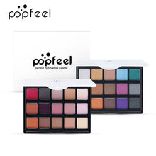 Load image into Gallery viewer, Matte and Shimmer Eyeshadow Palette,15 Smoky Warm Color Eye