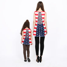 Load image into Gallery viewer, Lace Girl T Shirt Long Family Matching Outfits Mom Daughter