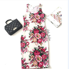 Load image into Gallery viewer, Floral Girl Dress Women Dress Sexy Mother Daughter Family