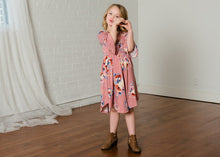 Load image into Gallery viewer, Floral Girl Women Dress Summer Mother Daughter Dresses Family