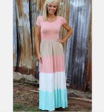 Load image into Gallery viewer, Girl Women Dress Maxi Summer Beach Mother Daughter Dresses Family