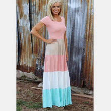 Load image into Gallery viewer, Girl Women Dress Maxi Summer Beach Mother Daughter Dresses Family