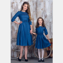 Load image into Gallery viewer, Women Dress Plus Size Mother Daughter Family Matching Formal
