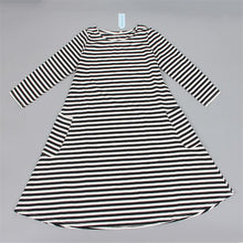 Load image into Gallery viewer, New Fashion Stripe Girl Dress Pockets Mom and Daughter Family