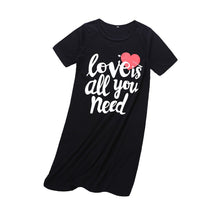 Load image into Gallery viewer, New LOVE Girl Women Dress Summer Beach mother daughter dresses