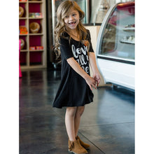 Load image into Gallery viewer, New LOVE Girl Women Dress Summer Beach mother daughter dresses