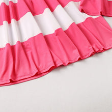 Load image into Gallery viewer, Striped Girl Women Dress Sundress Mother Daughter dresses Wedding