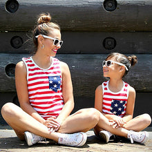 Load image into Gallery viewer, Summer Baby Girl T shirt Kids Mother Daughter Family Matching