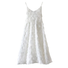 Load image into Gallery viewer, White Fringe Lace Girl Dress Women Dress Long Wedding Party
