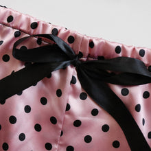 Load image into Gallery viewer, Pajamas for Women's Sexy Satin Fun Suit Family Pajamas Striped Polka