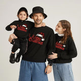 Parent child outfit dad mom baby Christmas hat antlers