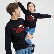 Load image into Gallery viewer, Parent child outfit dad mom baby Christmas hat antlers