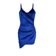 Load image into Gallery viewer, Party Dress Women Sexy Velvet Bodycon Backless V Neck Midi Sheath - Sophornlilly