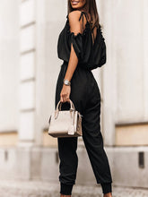 Load image into Gallery viewer, Pencil Pants Bodysuit Sweet Hollow Out