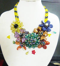 Load image into Gallery viewer, Perfect!!!!!! Classic   crystal/Afghanistan Natural stone flower - Sophornlilly