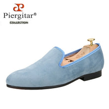 Load image into Gallery viewer, Silk Velvet Men Loafers