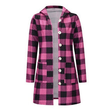 Load image into Gallery viewer, Plaid Knitted Women Sweater Winter Fashion Long Sleeved