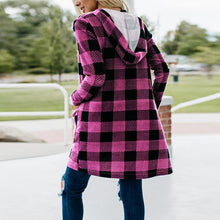 Load image into Gallery viewer, Plaid Knitted Women Sweater Winter Fashion Long Sleeved