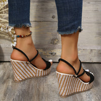 Wedge Shoes Fashion Elegant