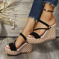 Wedge Shoes Fashion Elegant