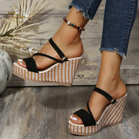 Wedge Shoes Fashion Elegant