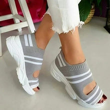 Load image into Gallery viewer, Platform Woman Sandals Slip On Flat Shoes Women Sneakers Flats