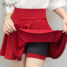 Load image into Gallery viewer, Plegie Plus Size 4XL Shorts Skirts Womens 2020 Summer A Line Sun