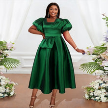 Load image into Gallery viewer, Elegant Square Neck Puff Sleeve