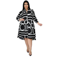 Load image into Gallery viewer, Dress Style Printed Shirred Corset Shirt