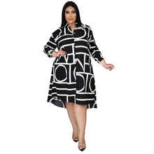 Load image into Gallery viewer, Dress Style Printed Shirred Corset Shirt