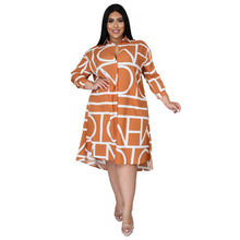 Load image into Gallery viewer, Dress Style Printed Shirred Corset Shirt