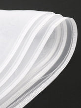 Load image into Gallery viewer, Loose Dress White O Neck Mesh