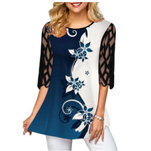 Load image into Gallery viewer, Plus Size 4xl 5XL Shirt Blouse Female Spring Summer New Tops O