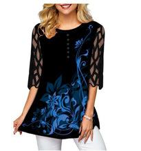 Load image into Gallery viewer, Plus Size 4xl 5XL Shirt Blouse Female Spring Summer New Tops O