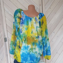 Load image into Gallery viewer, Plus Size 5XL Top Women Blouses Casual Beach Long Sleeve Loose Shirt