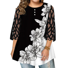 Load image into Gallery viewer, O neck Half Sleeve Shirt