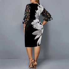 Load image into Gallery viewer, Plus Size Dress for Women Printed Party Dress Sexy Clubwear