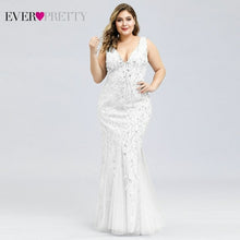 Load image into Gallery viewer, Plus Size Elegant Evening Dresses Saudi Arabia Ever Pretty Mermaid