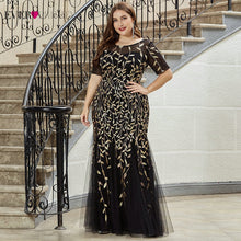 Load image into Gallery viewer, Plus Size Elegant Evening Dresses Saudi Arabia Ever Pretty Mermaid